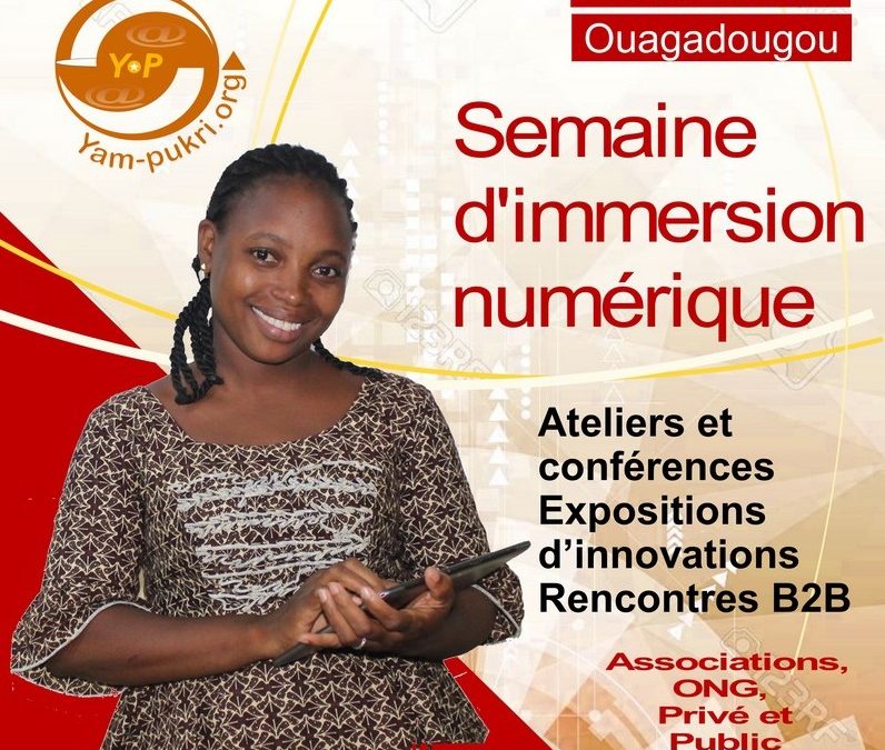 Semaine de l’immersion numérique du 21 au 25 mai 2024 à Ouagadougou