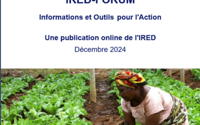 Newsletter IRED-FORUM n°19 – Décembre 2024