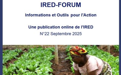 Newsletter IRED-FORUM n°22 – Septembre 2025